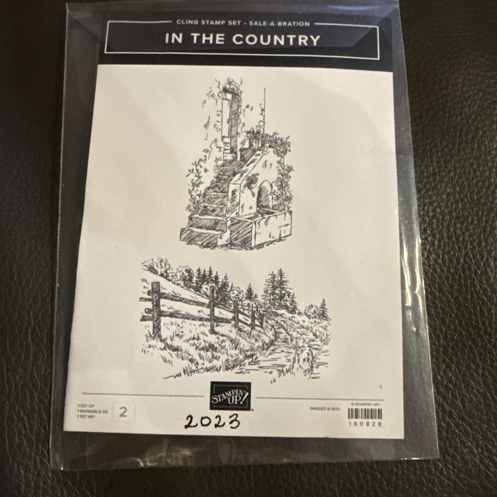 Stampin' Up- IN THE COUNTRY 160828 Cling Rubber Stamp Set